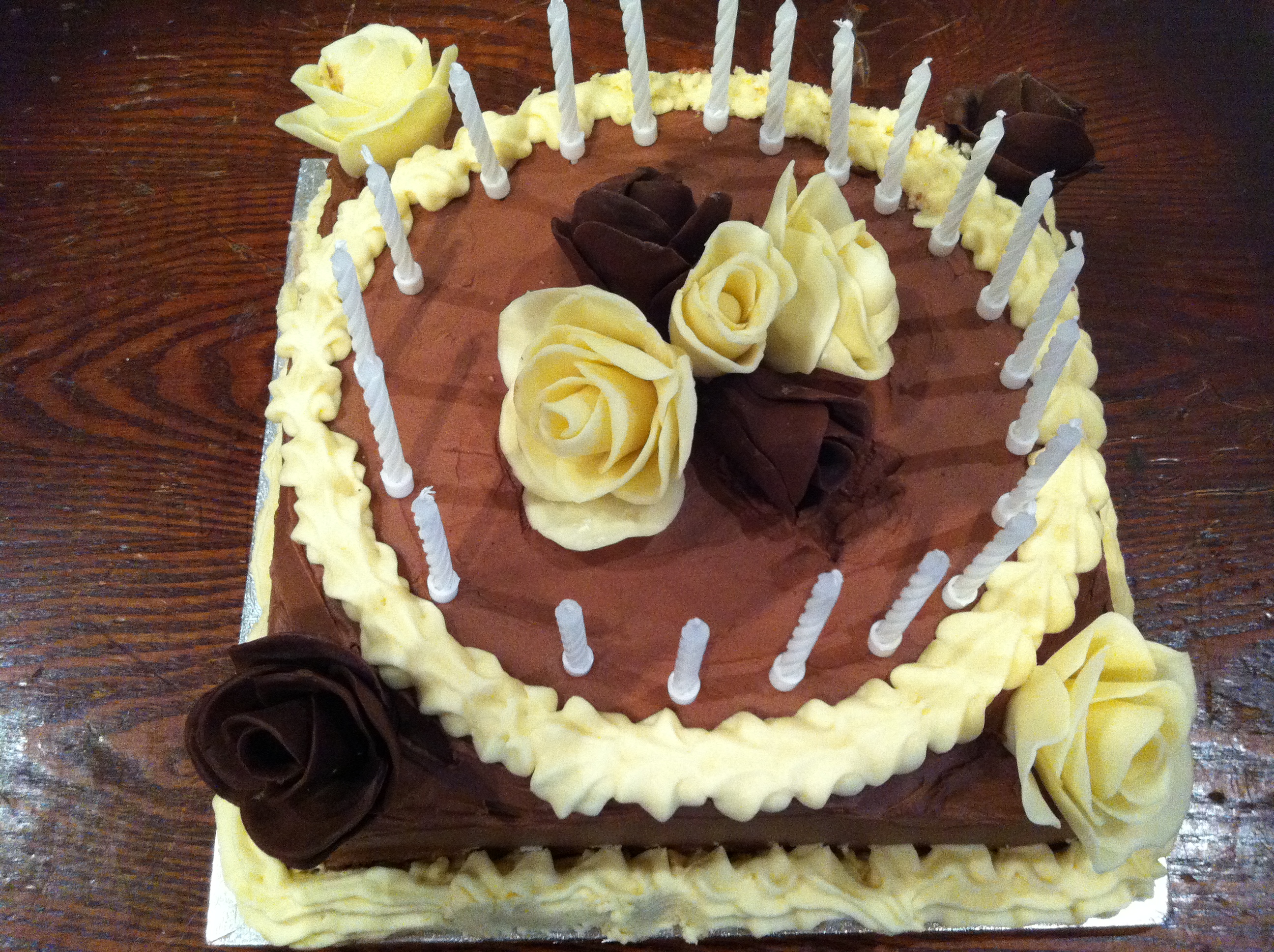 Chocolate Biscuit Birthday Cake Thelittleloaf