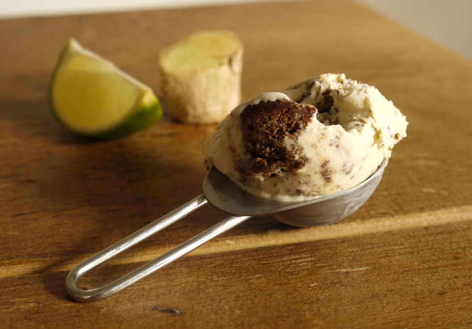 Gingerbread ice cream