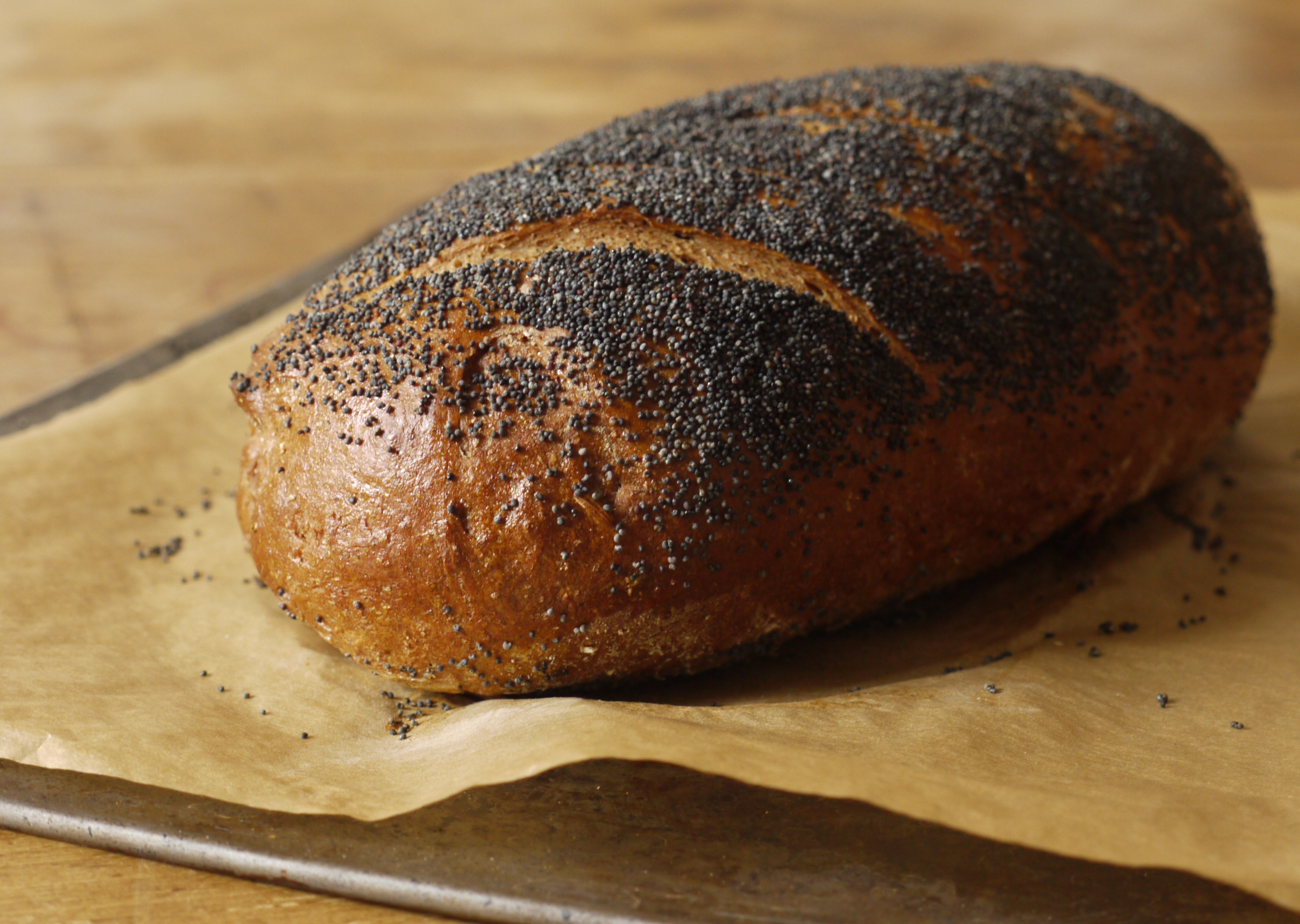 Black Pepper Rye Loaf 