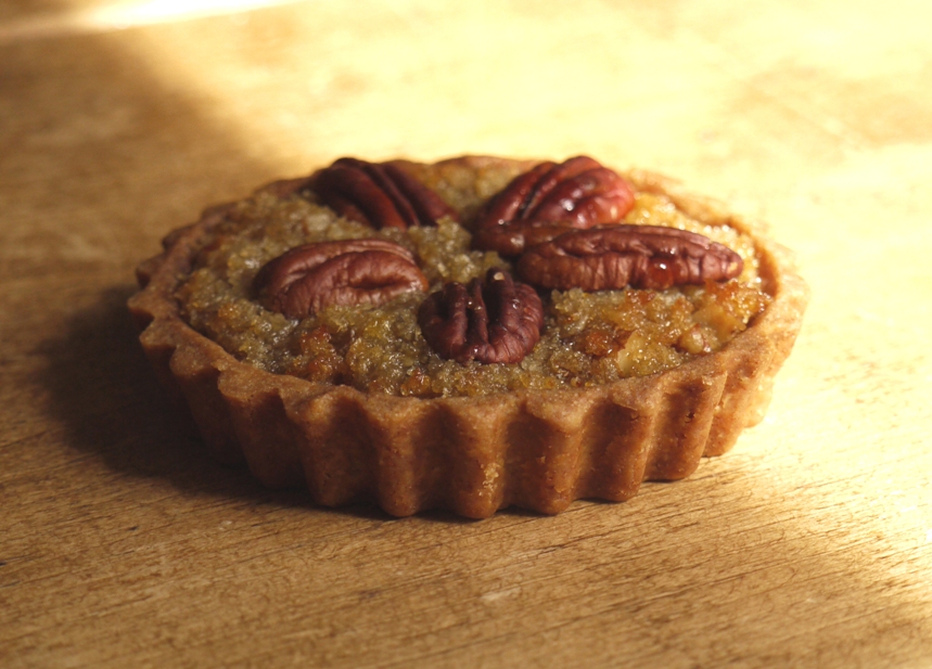 Pear & Pecan Treacle Tarts