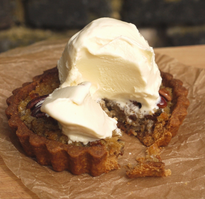 Pear & Pecan Treacle Tarts