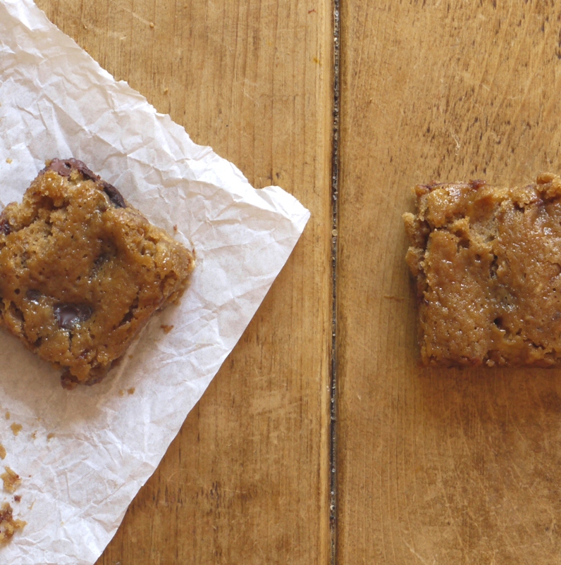 Banana Bread Squares 