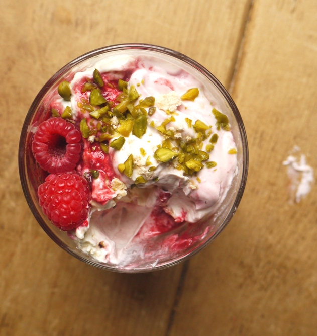 Raspberry & Pistachio Eton Mess 