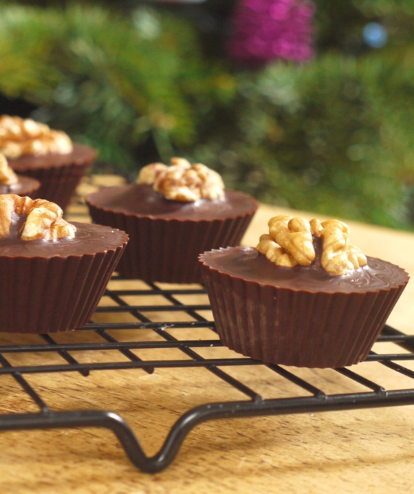 Crunchy Maple Walnut Butter Cups 