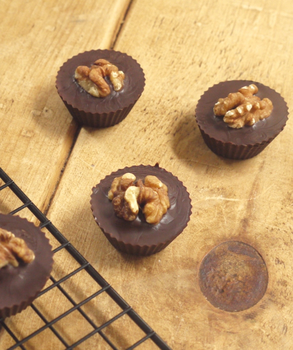 Crunchy Maple Walnut Butter Cups 