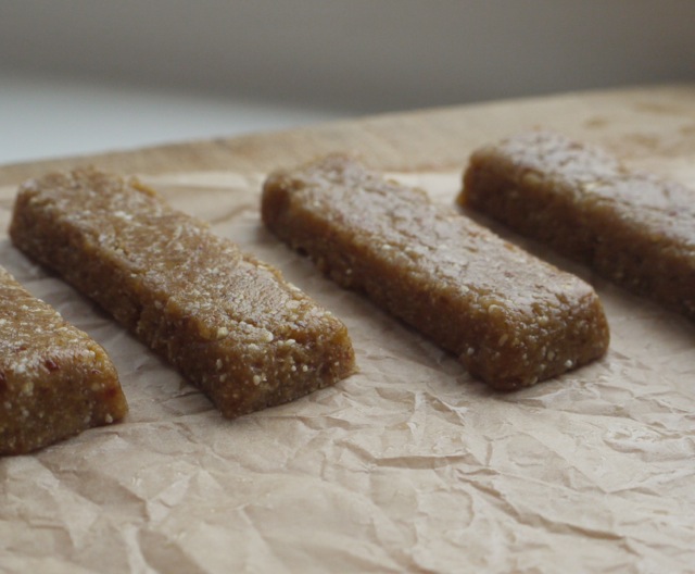 Homemade Cashew Cookie Nakd Bars