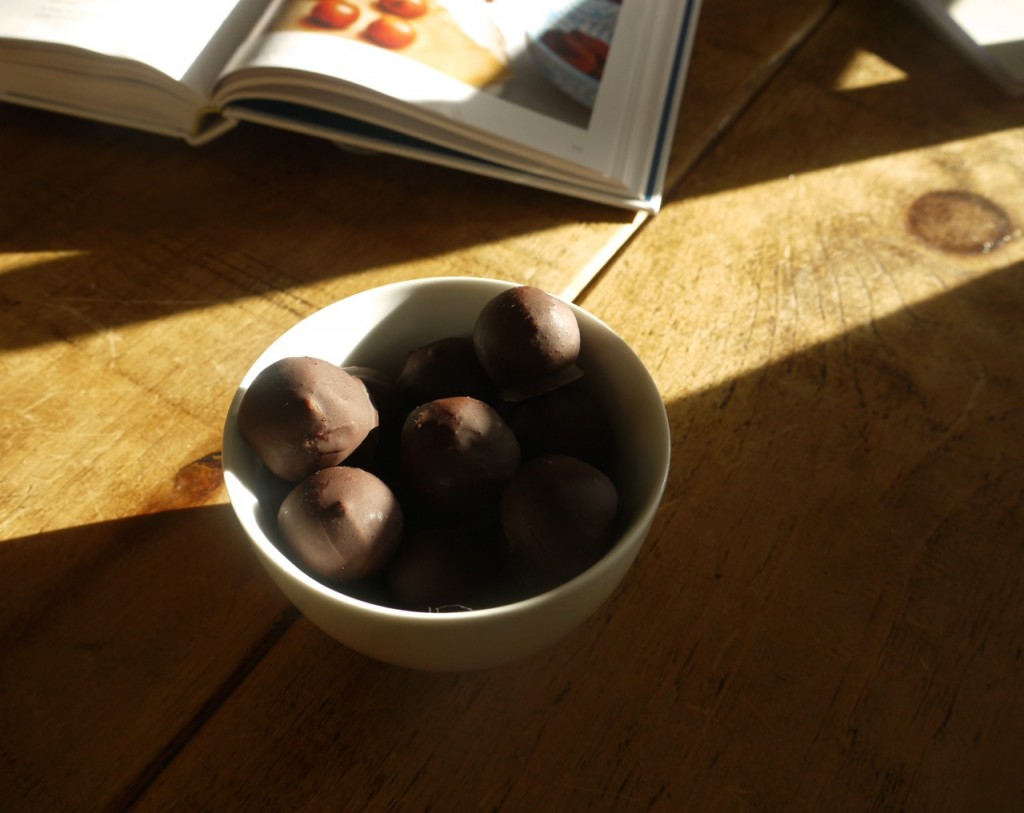 Salted Apricot Caramels bowl