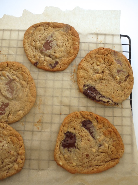 Wholemeal Peanut Butter Chocolate Chunk Cookies