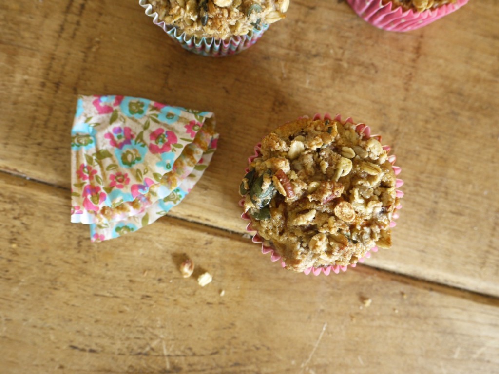 Carrot & Apple Crumble Muffin