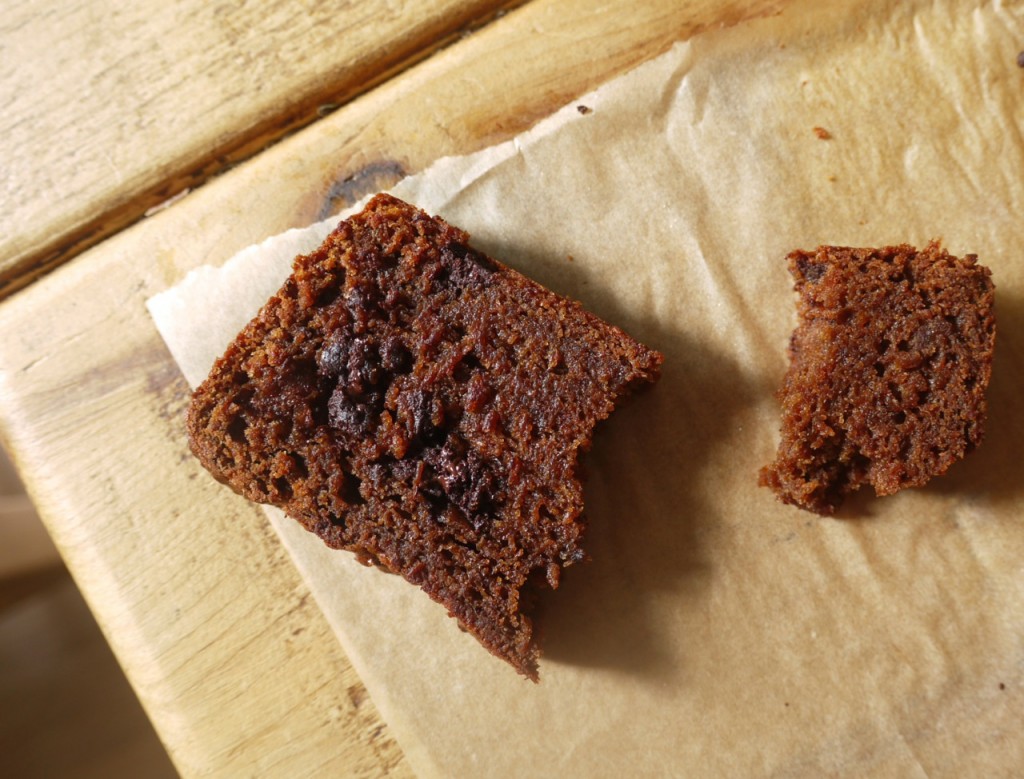 Chocolate Apricot Loaf slice