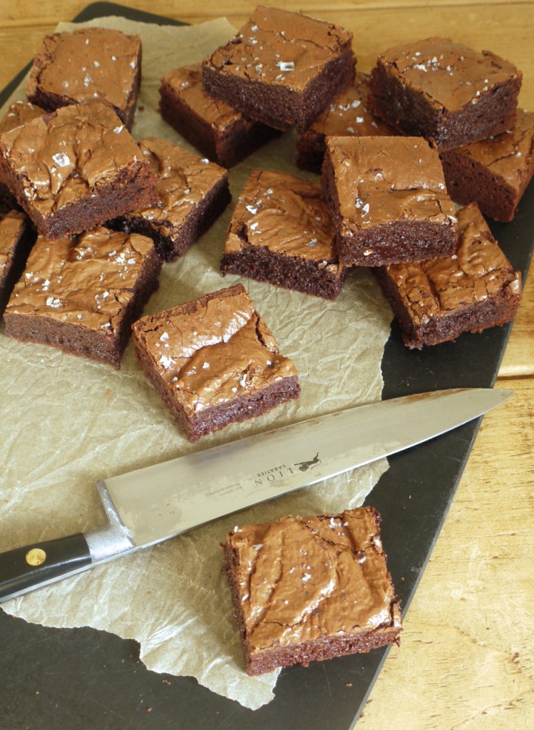 Claire Ptak's Rye Chocolate Brownies