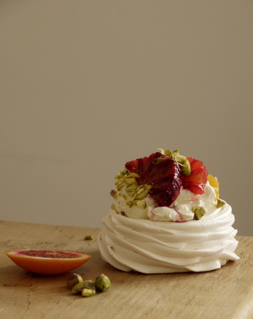 Blood Orange Pistachio Pavlovas - 6