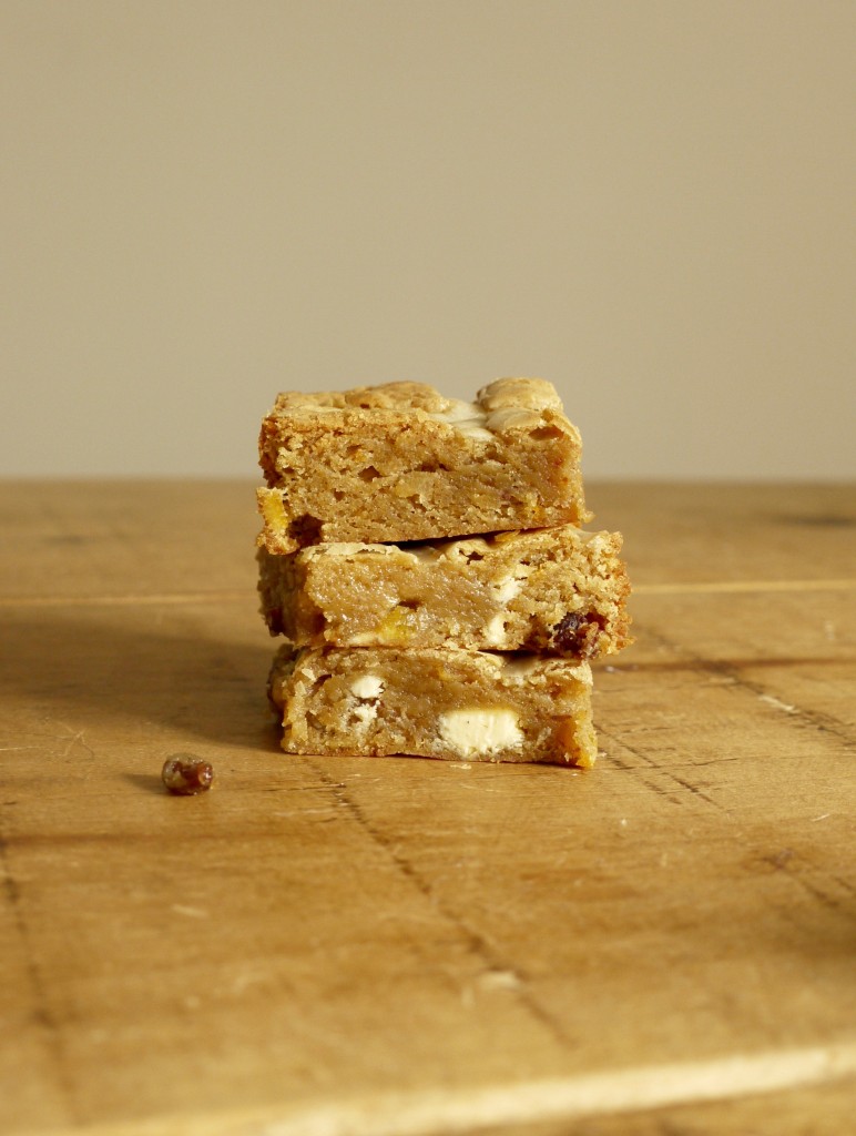 Hot Cross Blondies