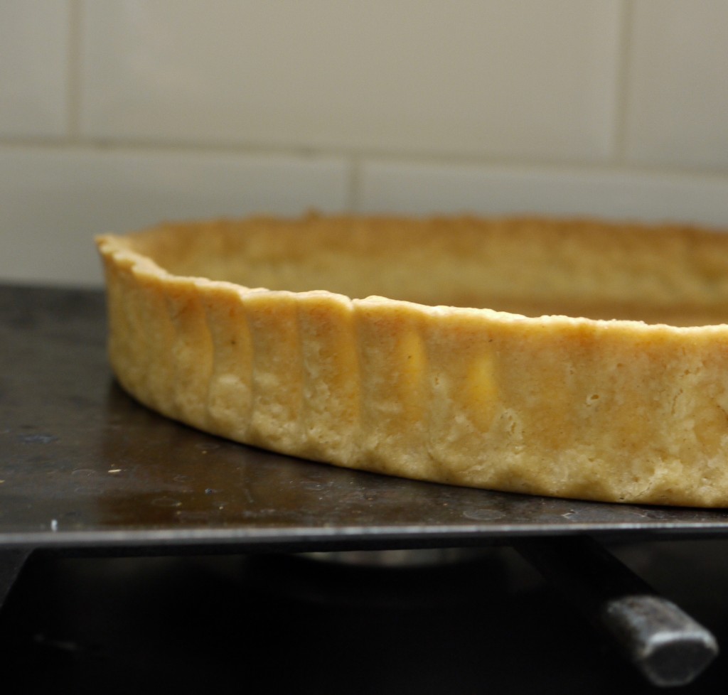 Rhubarb Rye Crumble Tart Pastry