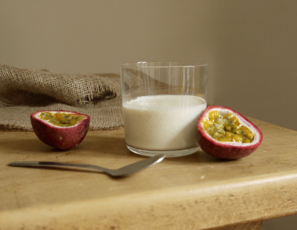 Yoghurt & Passion Fruit Panna Cotta