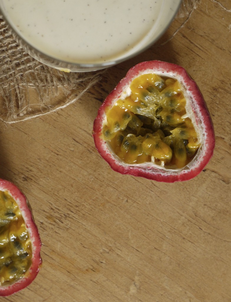 Yoghurt & Passion Fruit Panna Cotta