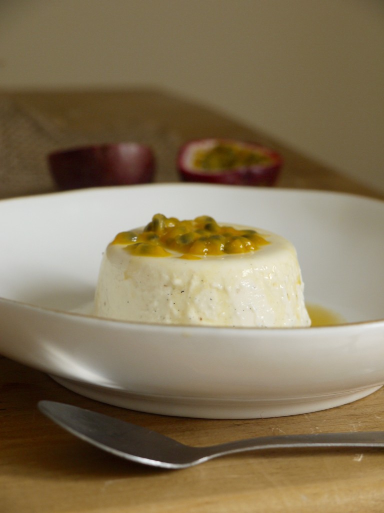 Yoghurt & Passion Fruit Panna Cotta