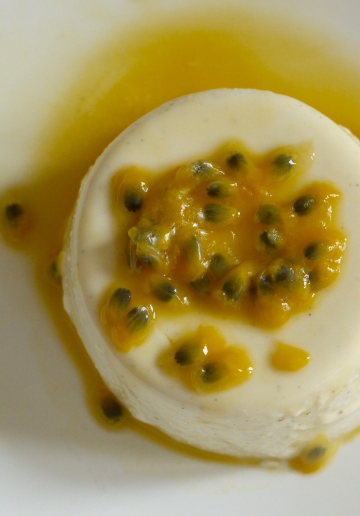 Yoghurt & Passion Fruit Panna Cotta