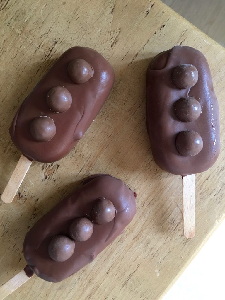 Malteser ice cream bars 