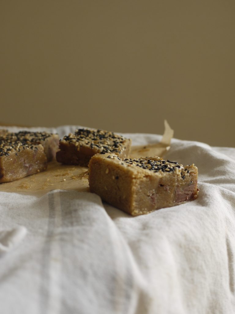 Milk Chocolate Tahini Blondies - 3