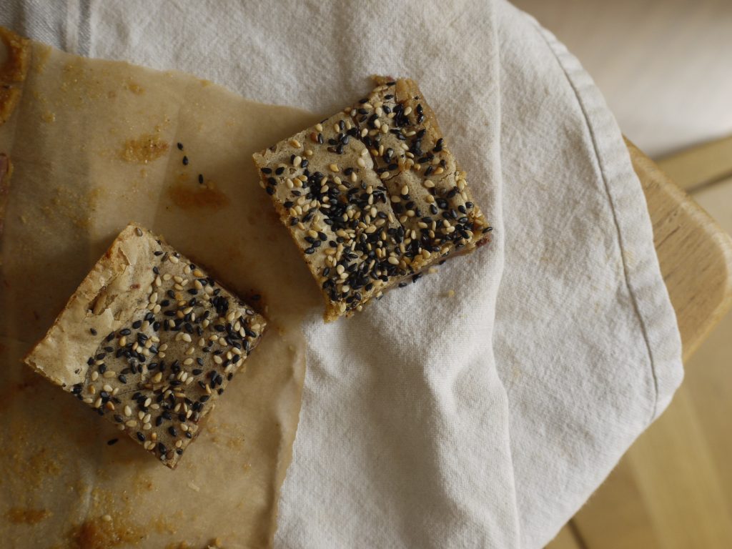 Milk Chocolate Tahini Blondies - 4