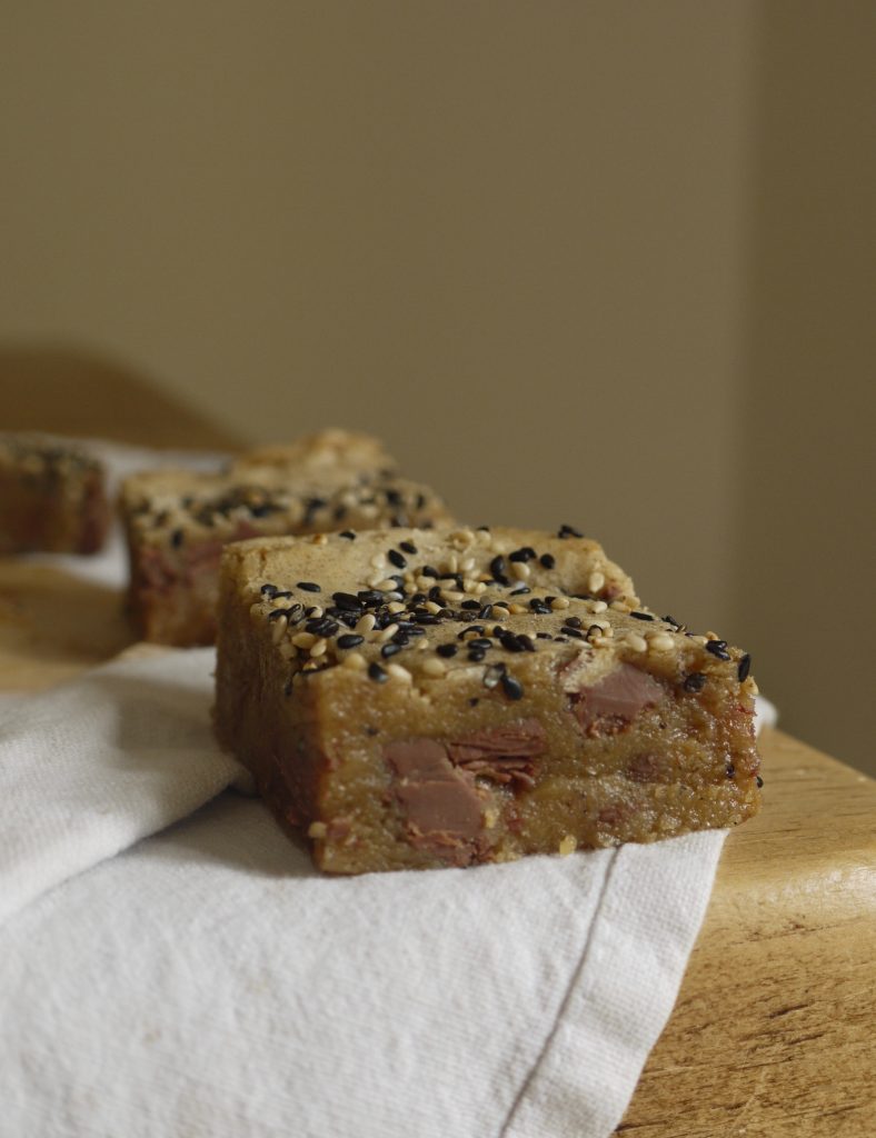 Milk Chocolate Tahini Blondies - 5