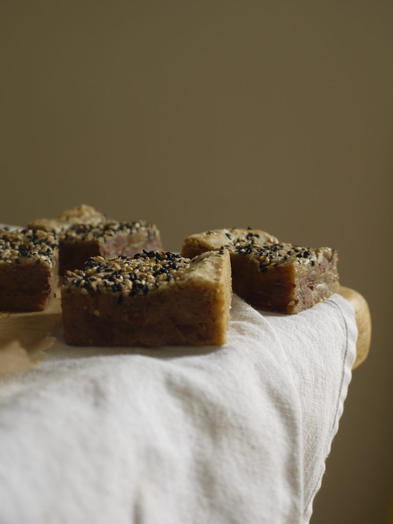 Milk Chocolate Tahini Blondies - 8