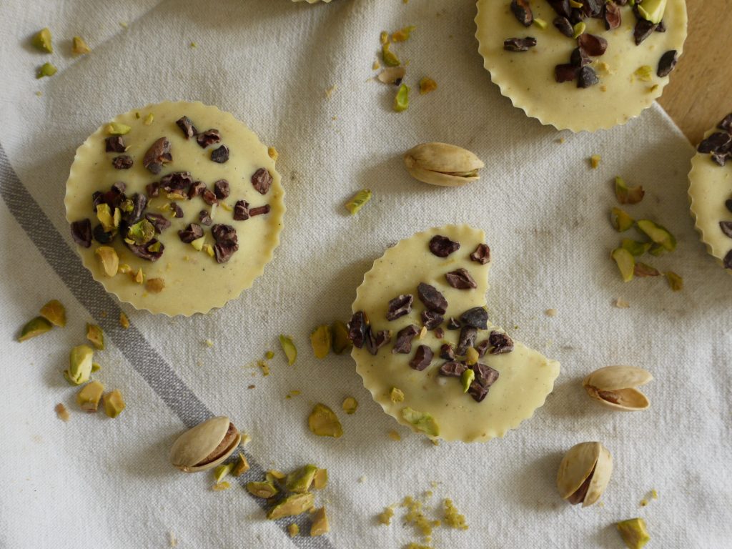 White Chocolate Pistachio Butter Cups