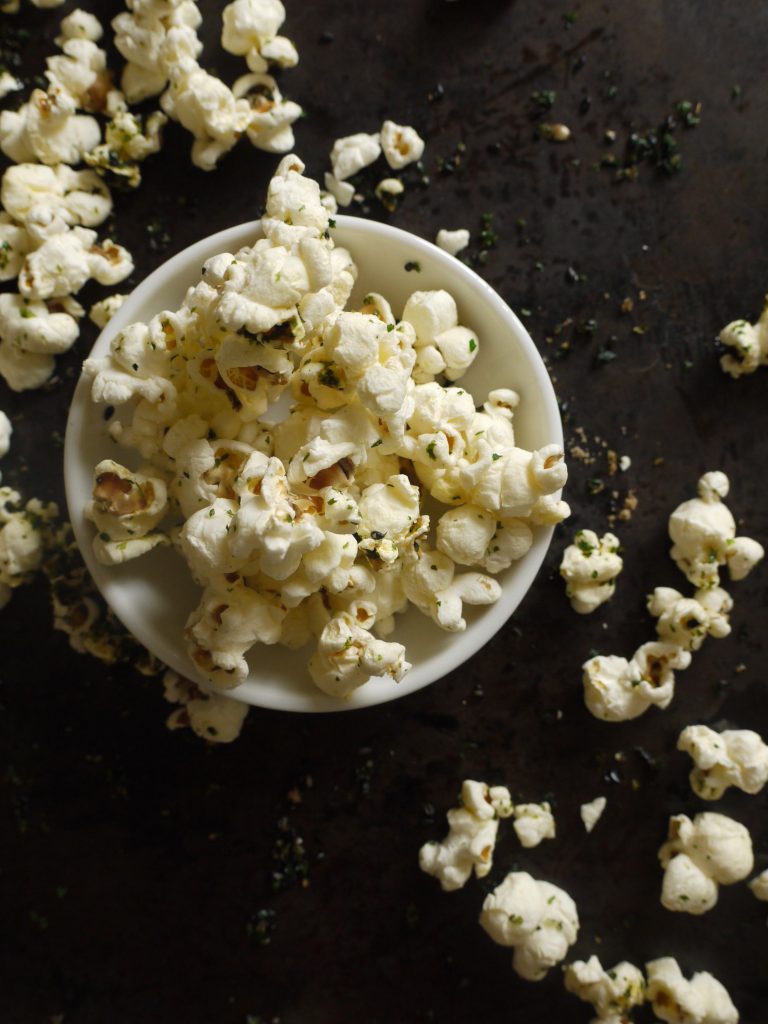 Sweet & Salty Nori Popcorn - 4