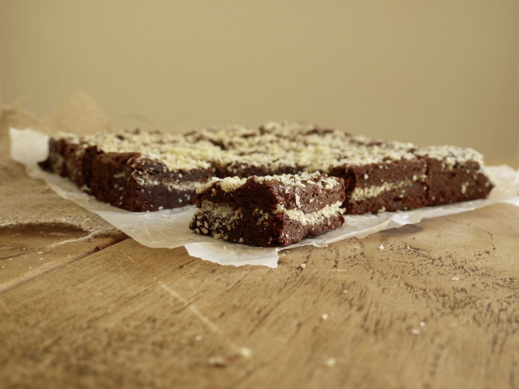 Dark Chocolate Panko Brownies - 1