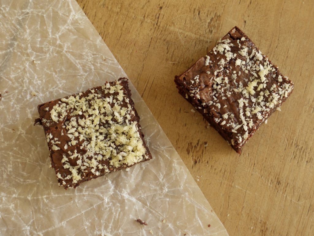 Dark Chocolate Panko Brownies - 6