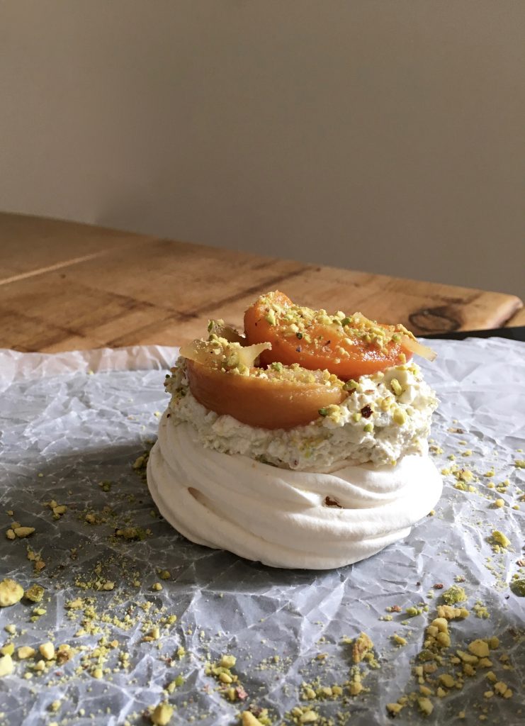 Apricot, Stem Ginger & Pistachio Meringues - 4