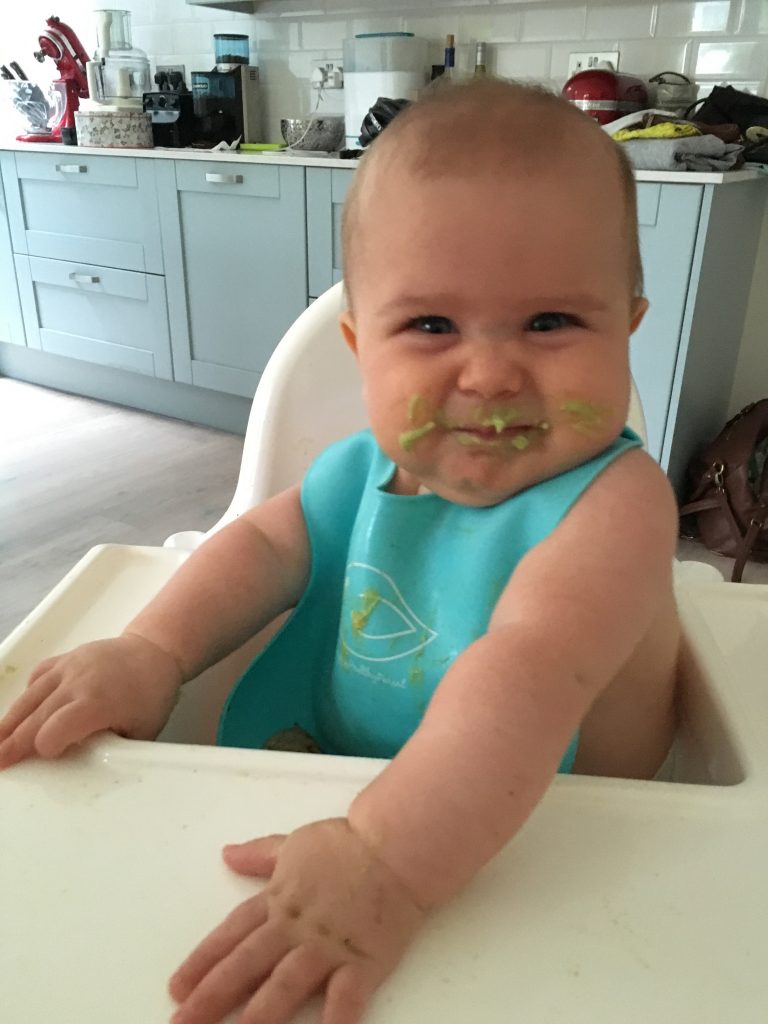 Getting Started on Solid Food: Baby Led Weaning & Spoon Feeding Nino -  thelittleloaf