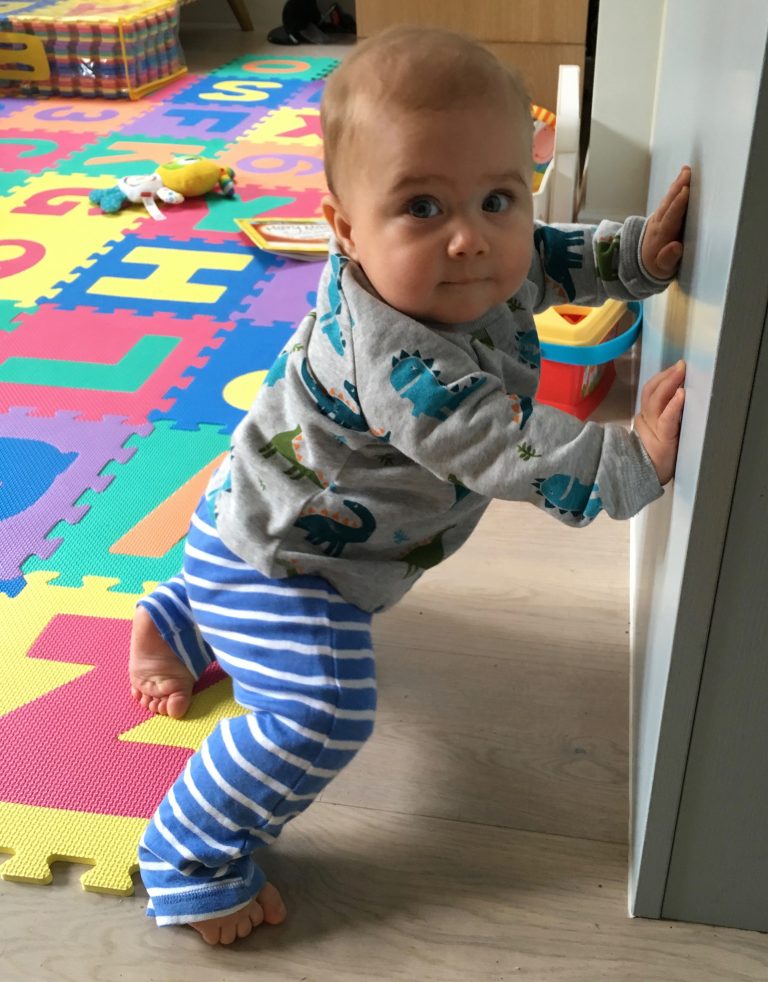 A Day in the Life of a Seven Month Old Baby thelittleloaf