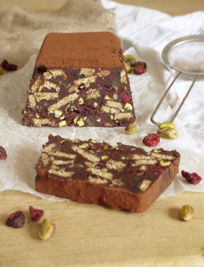 festive-chocolate-biscuit-cake-with-cranberries-pistachios-ginger-4