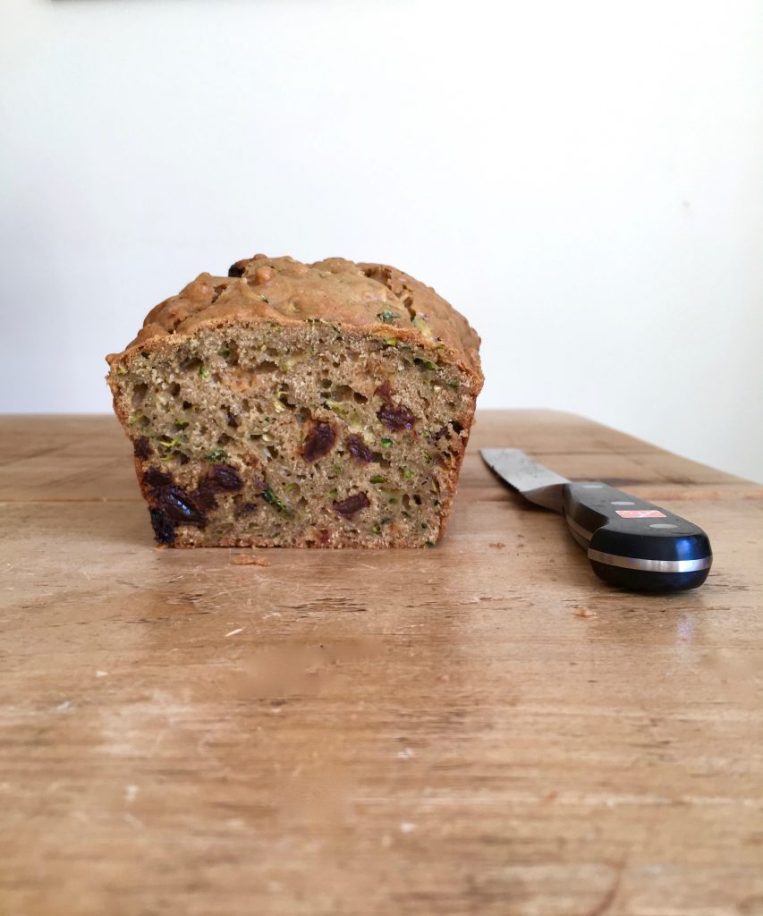 Courgette & Raisin Loaf Cake - 3