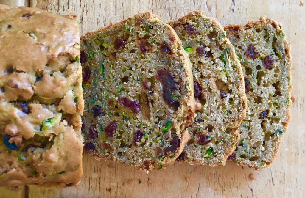 Courgette & Raisin Loaf Cake - 4