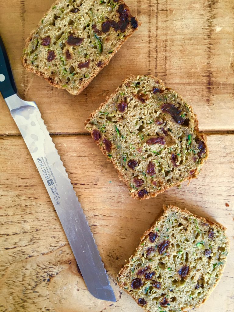 Courgette & Raisin Loaf Cake - 5