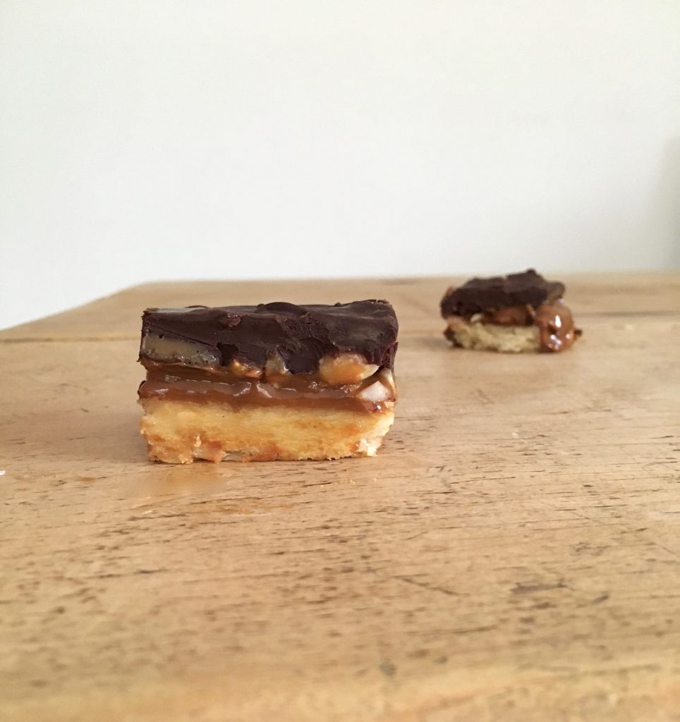 Peanut Millionaire's Shortbread - 3