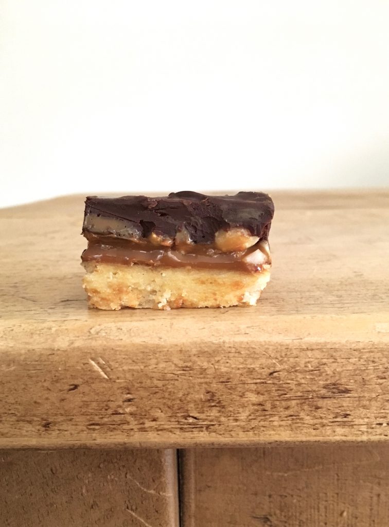 Peanut Millionaire's Shortbread - 4