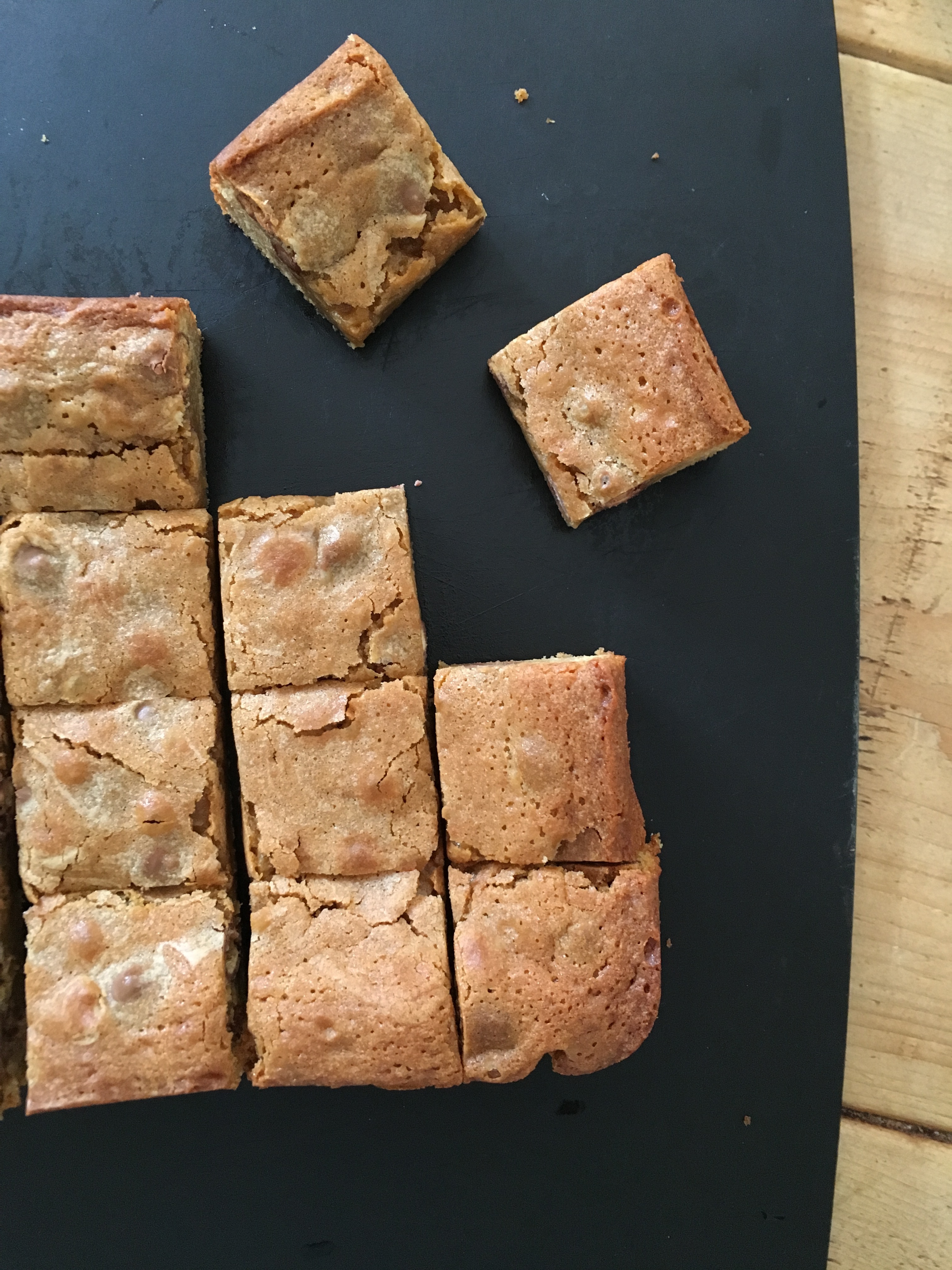 Malted Milk Chocolate Blondies - 1