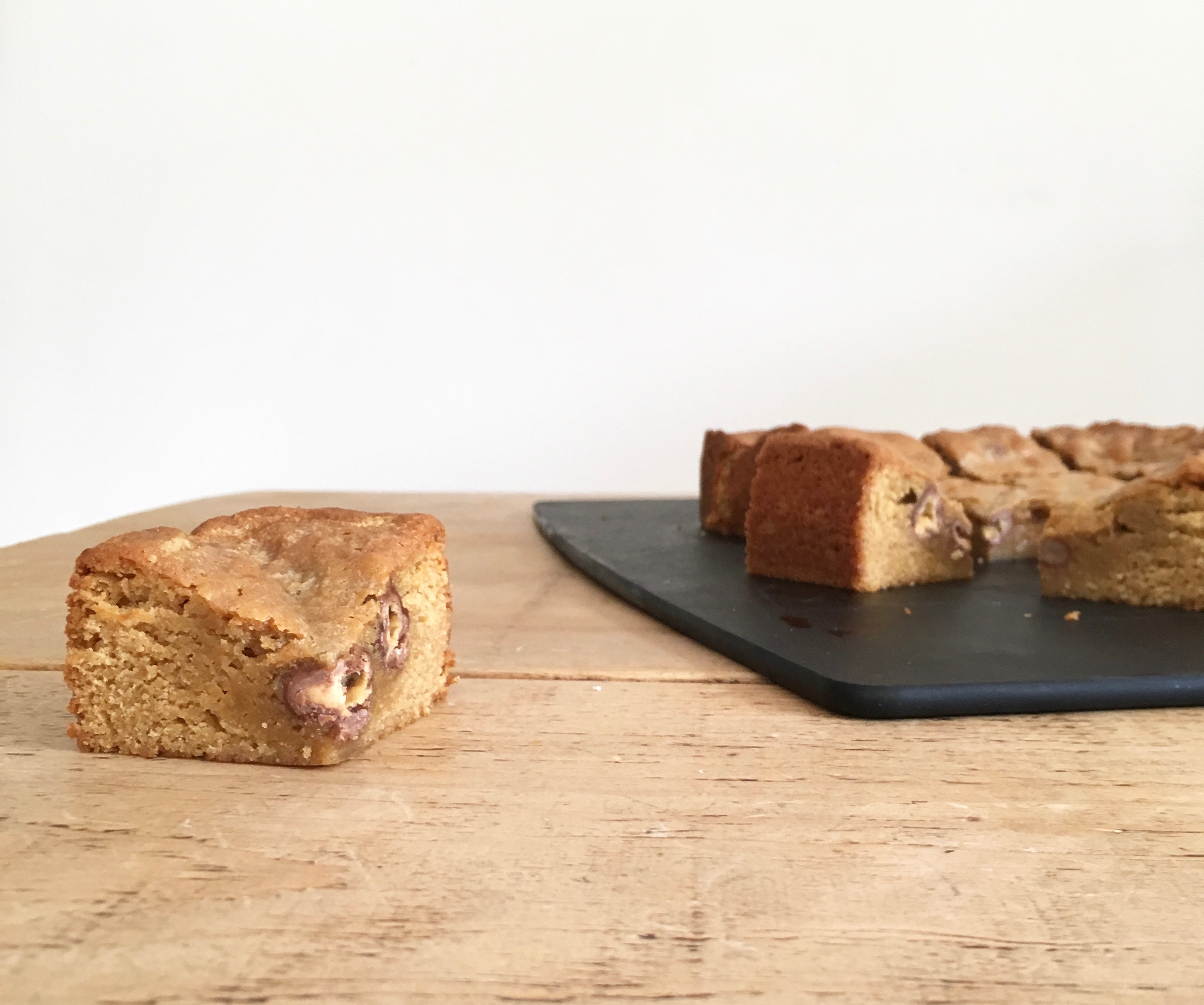 Malted Milk Chocolate Blondies - 3