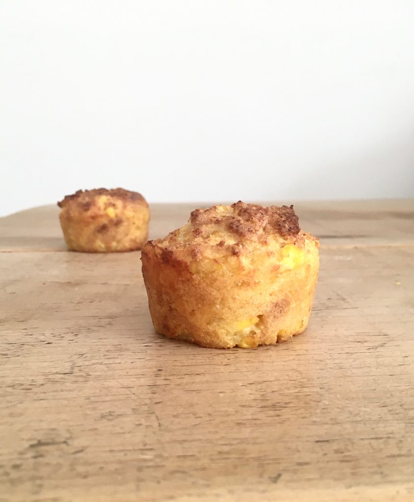Cheesy Cornbread Muffins - 3