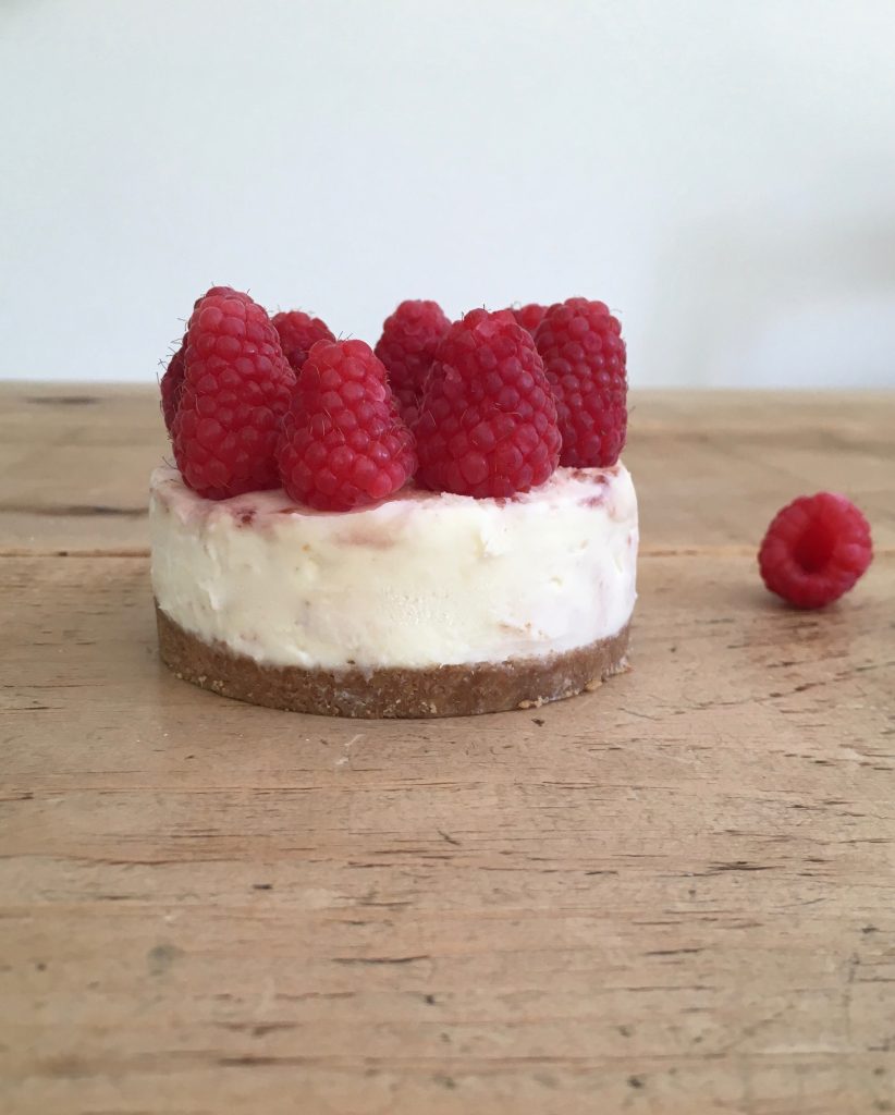 White Chocolate Raspberry Cheesecake - 2