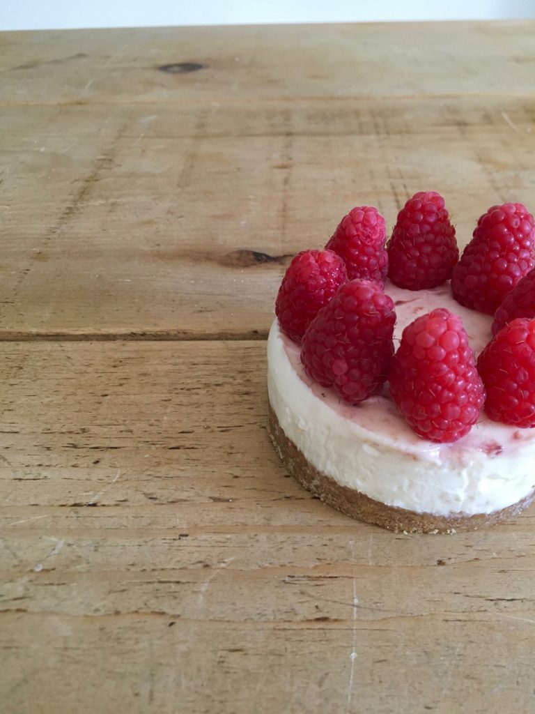 White Chocolate Raspberry Cheesecake - 3