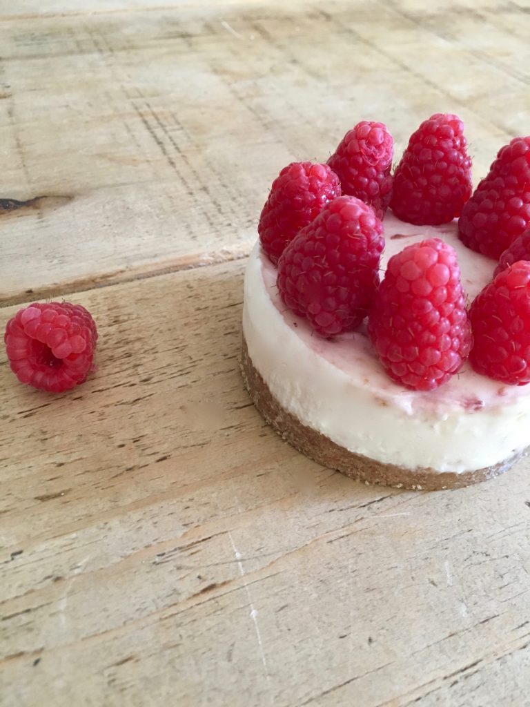 White Chocolate Raspberry Cheesecake - 4