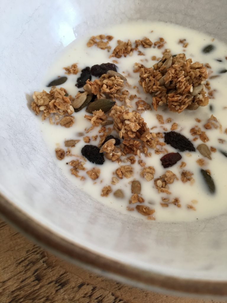 Seedy Coconut Granola 