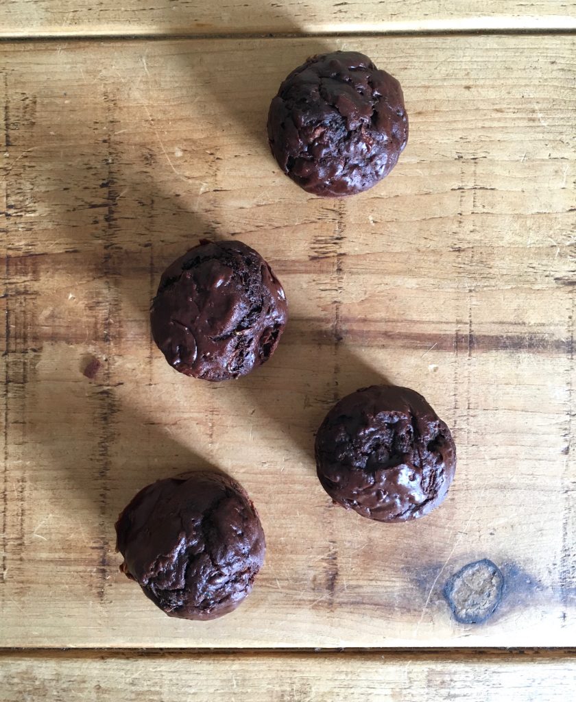 Chocolate Courgette Muffins - 1