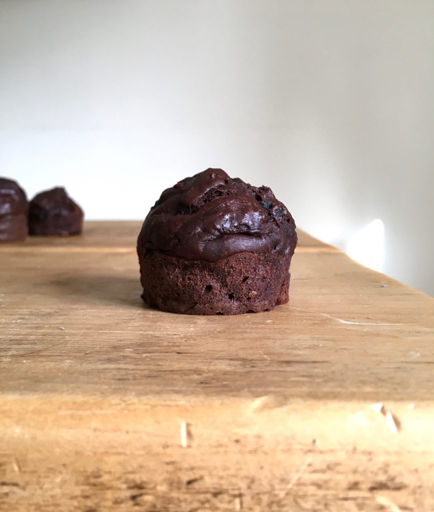 Chocolate Courgette Muffins - 4
