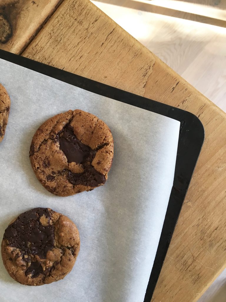 Salted Chocolate Chip Cookies - 3